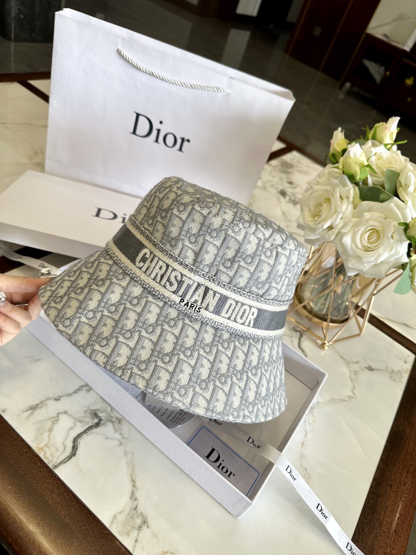 dior hat model 49